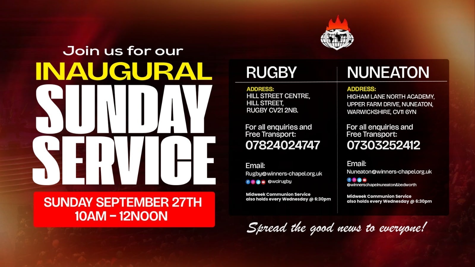 inagural-sunday-service